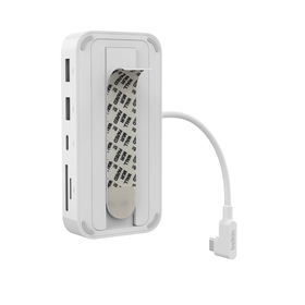 USB-C&reg; 6-in-1マウント付きマルチポートハブ, 白, hi-res